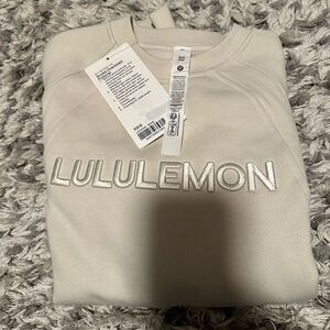 Lululemon Oversized pullover- cream/bone